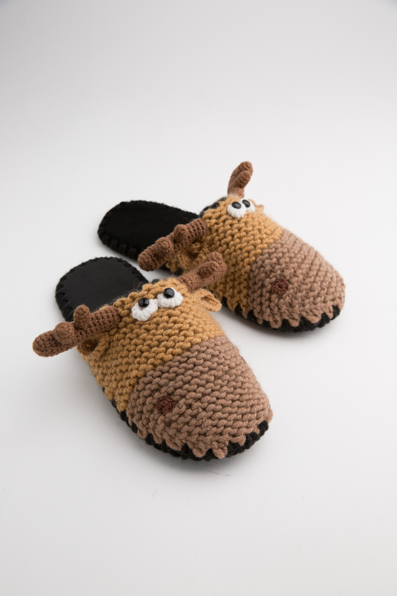 Домашние тапочки Family Мордочка Лося 30-31 р