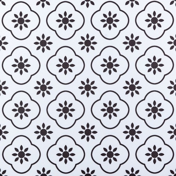 Самоклеящаяся виниловая плитка 60х60х0,15см , белый матовая SW-00000521