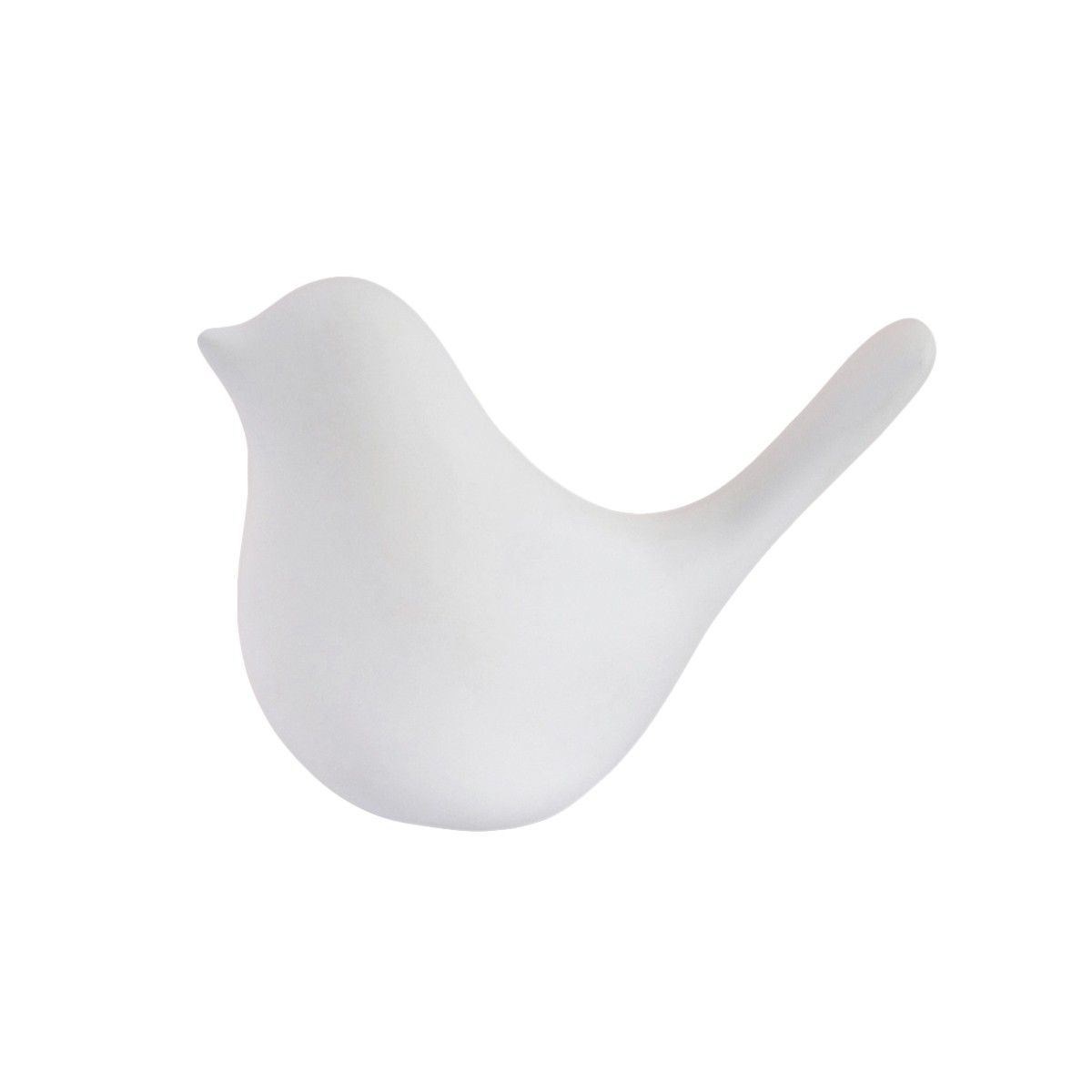 Статуэтка птичка белый M Статуэтка птичка белый M