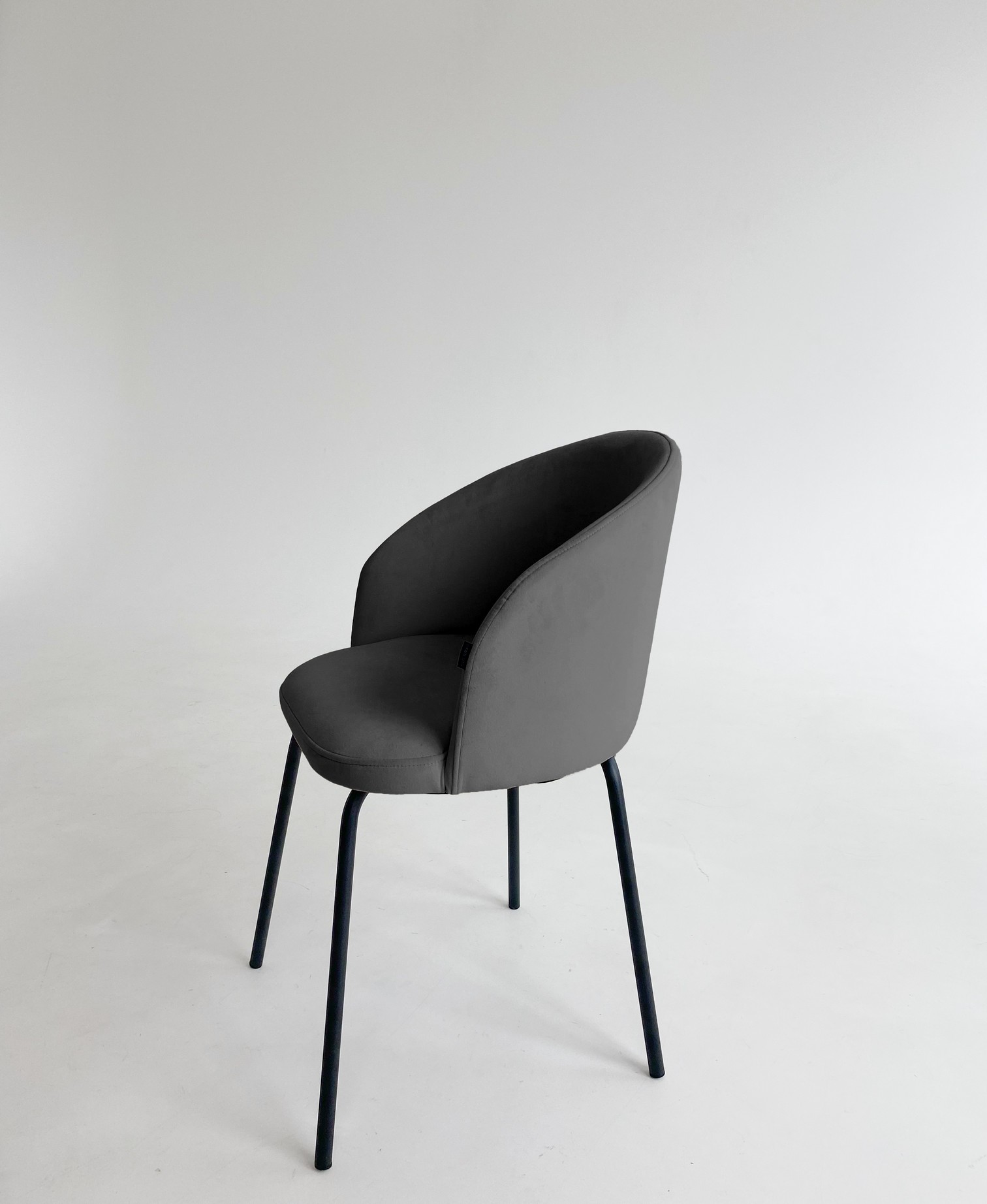 Стул Милано Металл темно-серый