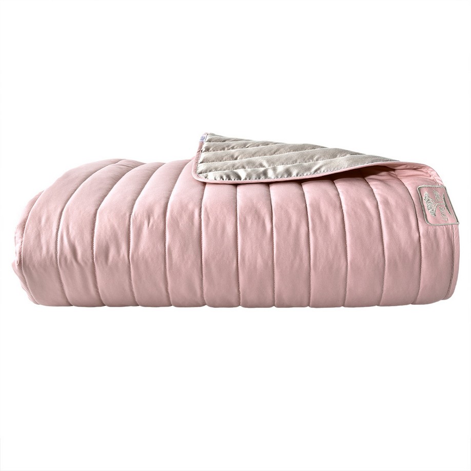 Покрывало Стиль Люкс ТМ IDEIA 220x240 см Пудра/светло-серый Покрывало Стиль Люкс ТМ IDEIA 220x240 см Пудра/светло-серый