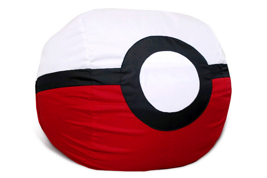Крісло мішок Pokeball d120 см Крісло мішок Pokeball d120 см