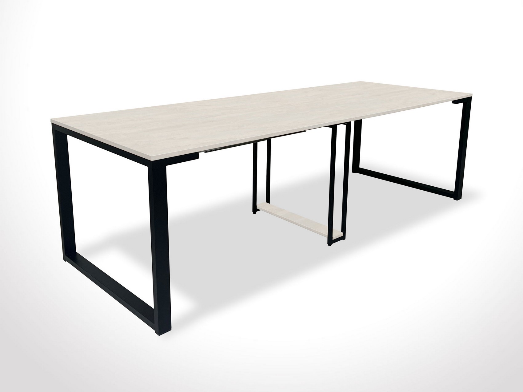 Стол-консоль МАКС шелковый камень 50(280)х90х75,5 см