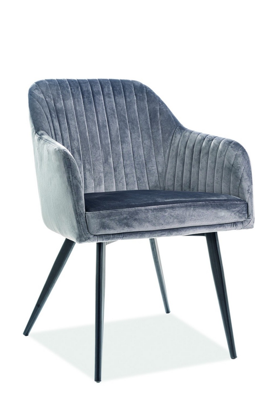 Стул Elina Velvet B1 Серый