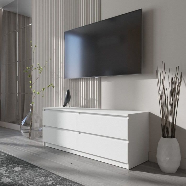 Тумба под телевизор R-6 белый