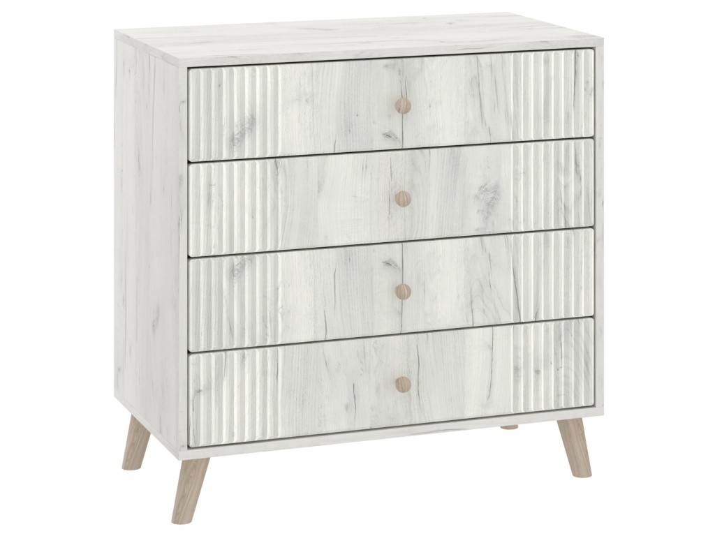 Комод К-4 Ретро МДФ Крафт Комод К-4 Ретро МДФ Крафт