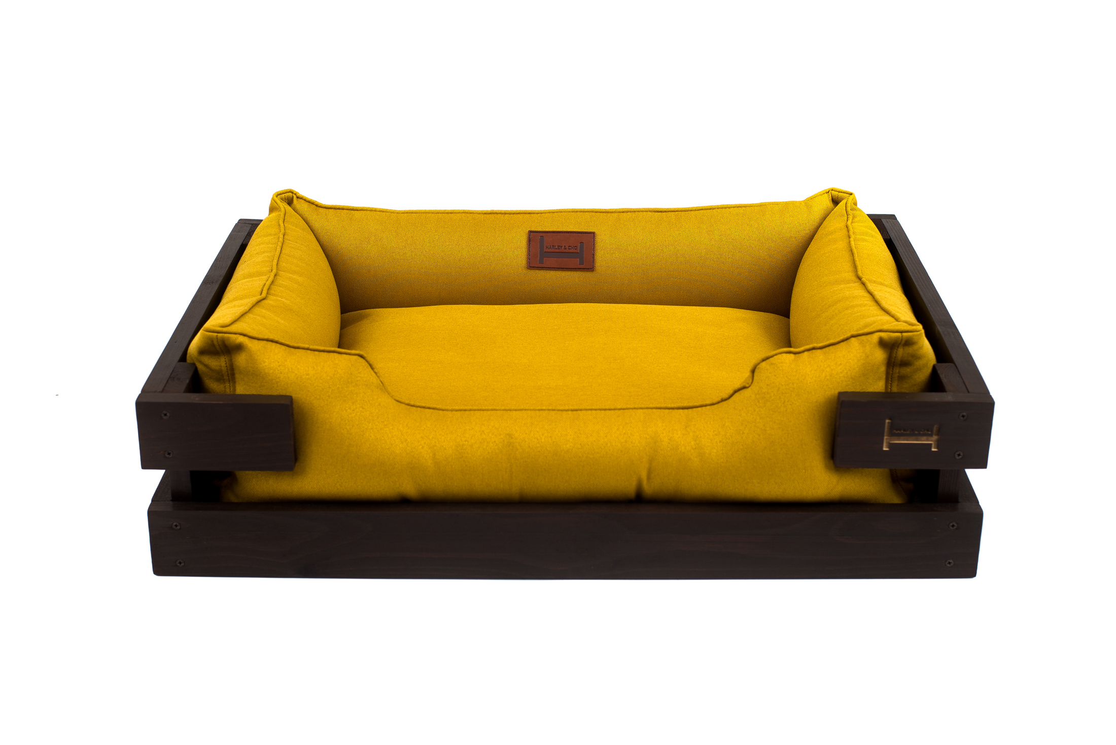 

Лежак Harley and Cho Dreamer Brown + Mustard L 90x60