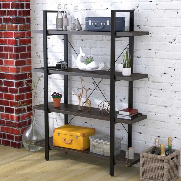 Стеллаж Сингл 4-1200 Венге Луизиана