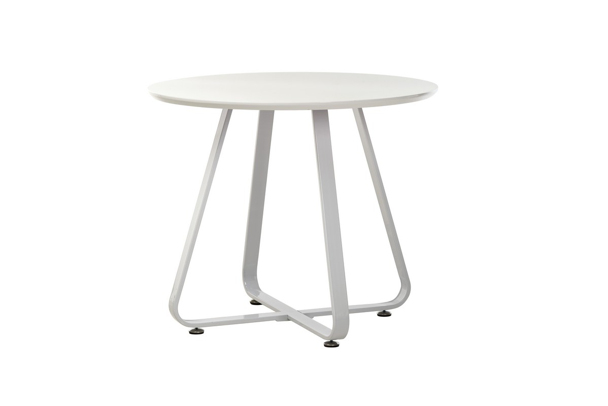 Обідній стіл  Т-308 Білий D90 Обідній стіл  Т-308 Білий D90