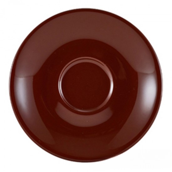 Блюдце Color Tea 12 см коричневое GenWare 6шт Блюдце Color Tea 12 см коричневое GenWare 6шт