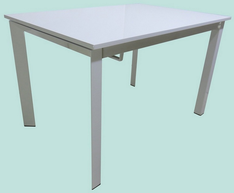 Стол обеденный раскладной  RF 1018 3DT Белый 120(170)х81