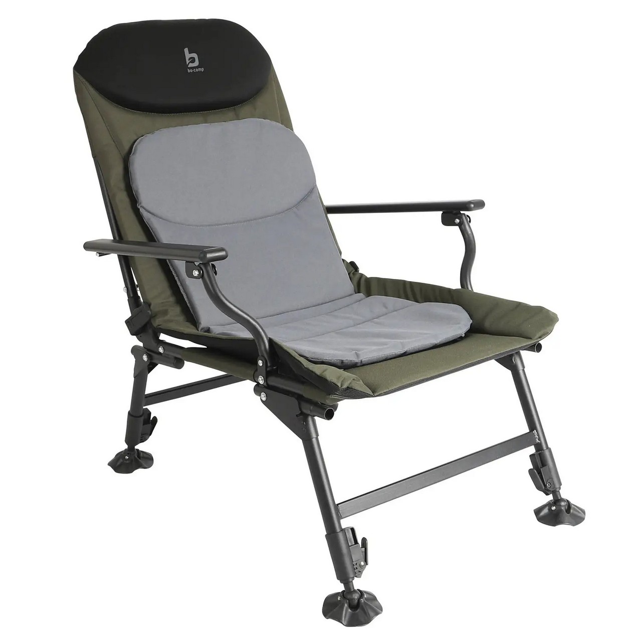 Кресло раскладное Carp Black/Grey/Green Кресло раскладное Carp Black/Grey/Green