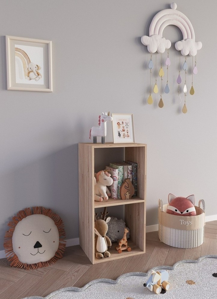 Детский стеллаж P-38 дуб сонома