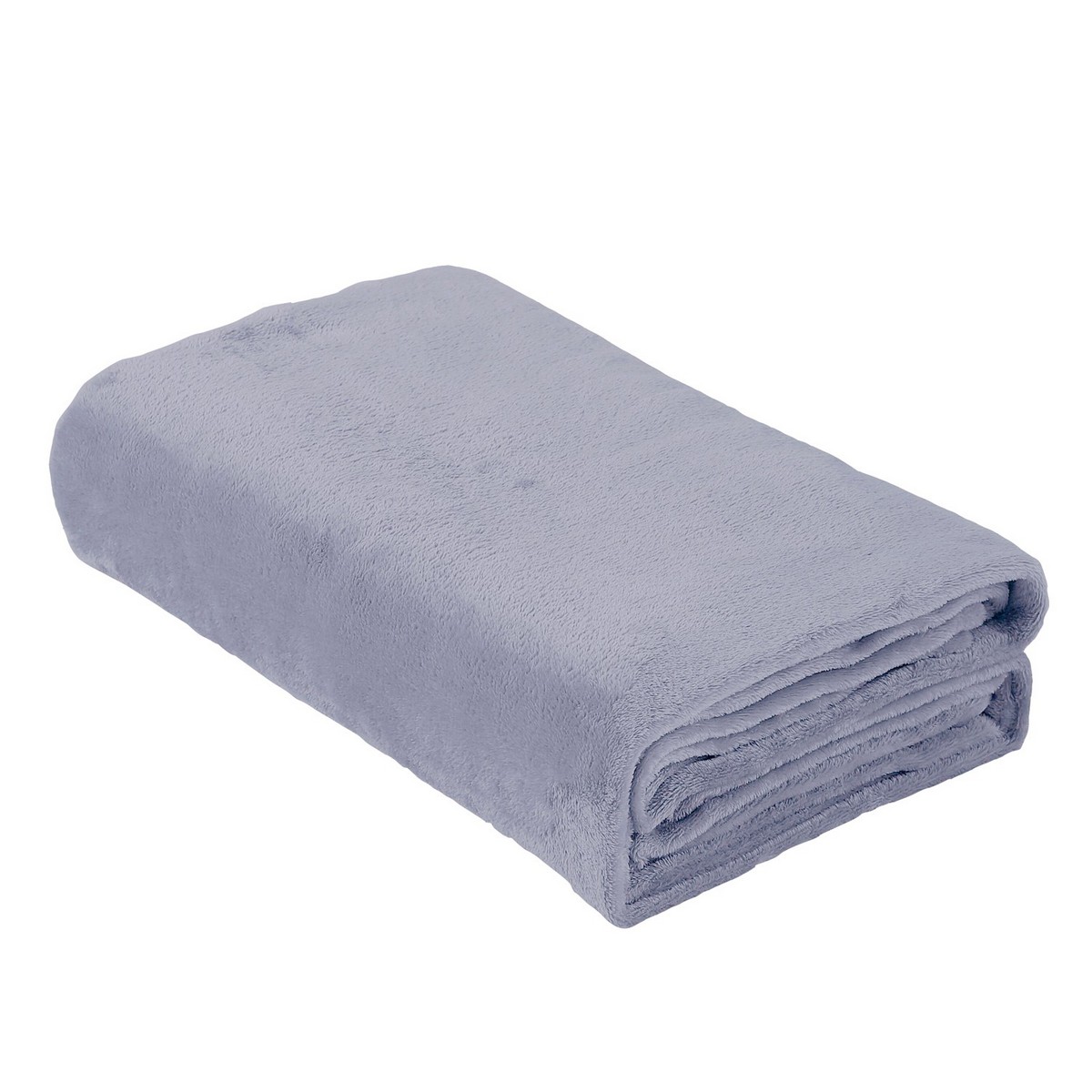 Плед флис серый Love You 200 x 220 см