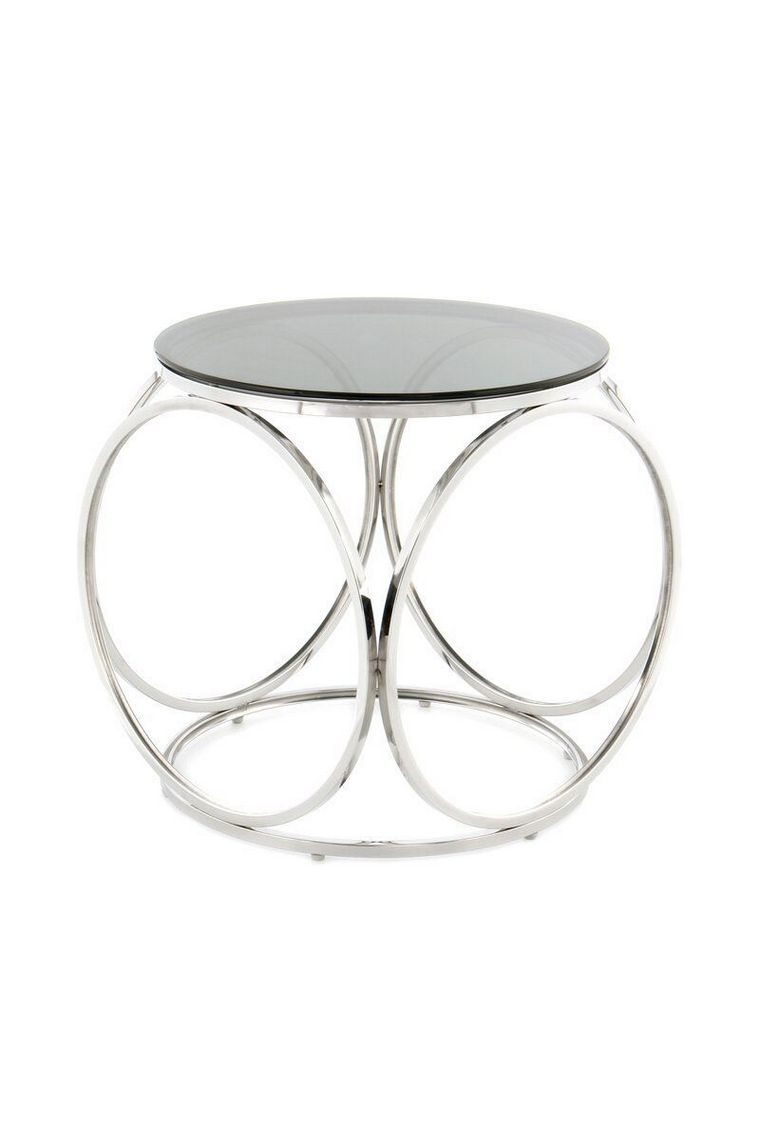Журнальний столик Kurt SM225 Black/Silver Журнальний столик Kurt SM225 Black/Silver