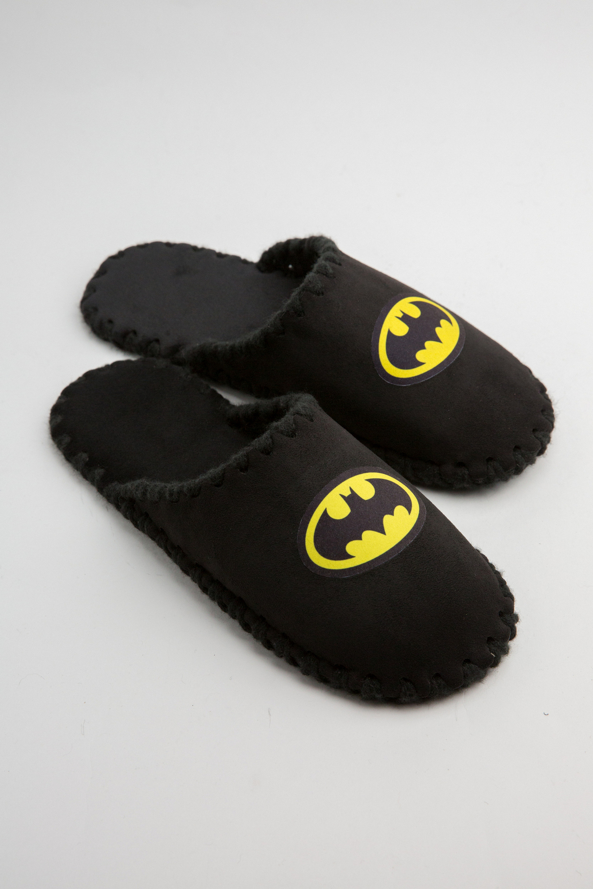 Чоловічі домашні капці Family Story Класичні Кольоровий Batman закриті Чорні