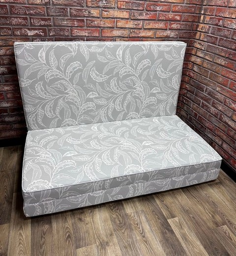 Матрас-трансформер панама Branch 200х80 см светло-серый