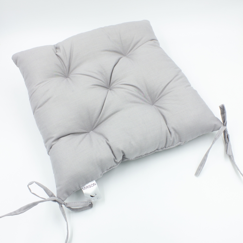 Подушка для стільця MirSon Ranforce Elite 16-5703 Light Gray