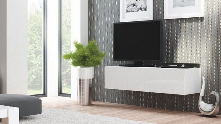 Тумба подвесная под ТВ Livo RTV160W Белый Тумба подвесная под ТВ Livo RTV160W Белый