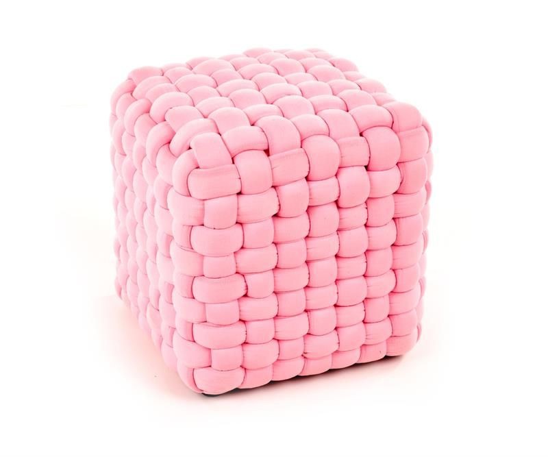 

Пуф Halmar Rubik розовый