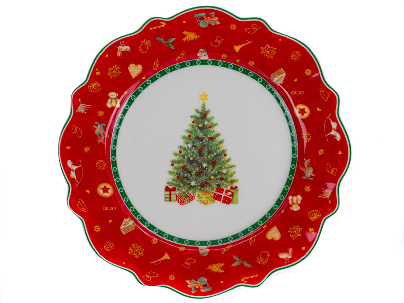 Тарілка Lefard  Christmas delight 21см 985-117 Тарілка Lefard  Christmas delight 21см 985-117