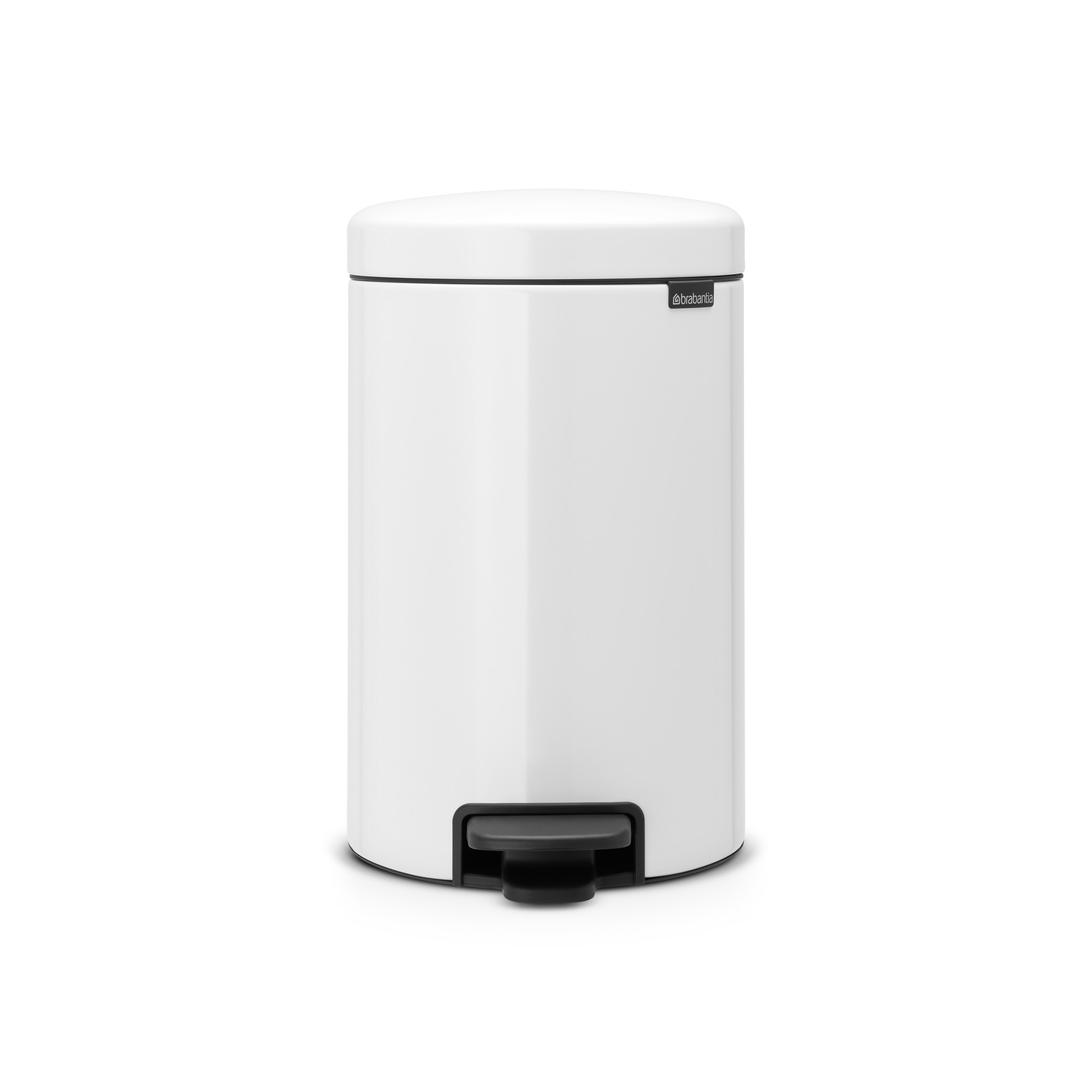 Бак для мусора Brabantia NewIcon Pedal Bin 12 л белый