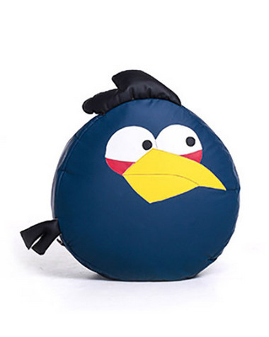 Пуф Птица Синяя 70х70х30