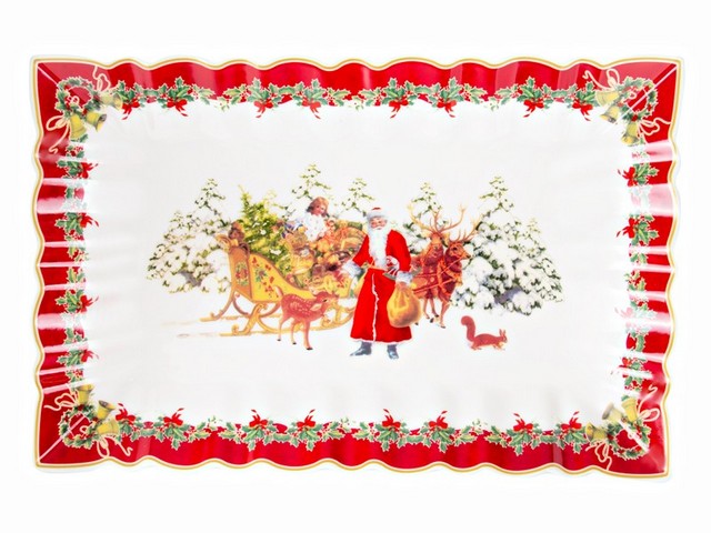 Блюдо Lefard  Christmas Collection 35х23х3,5 см  986-133 Блюдо Lefard  Christmas Collection 35х23х3,5 см  986-133