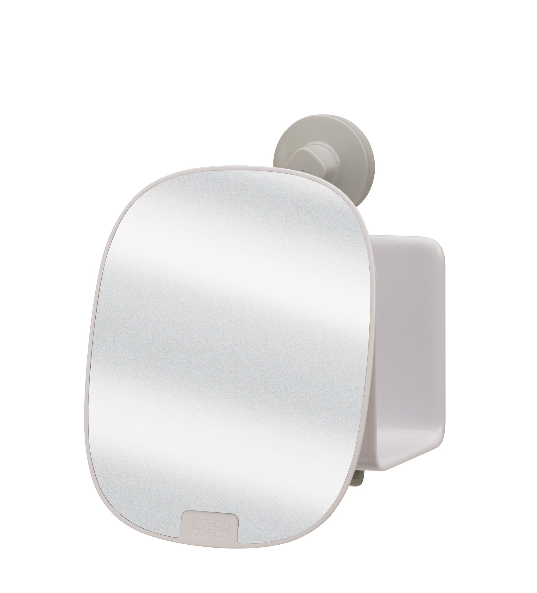 Душевая полка Joseph Joseph EasyStore с зеркалом на шарнире 21х15.5х13 см белый