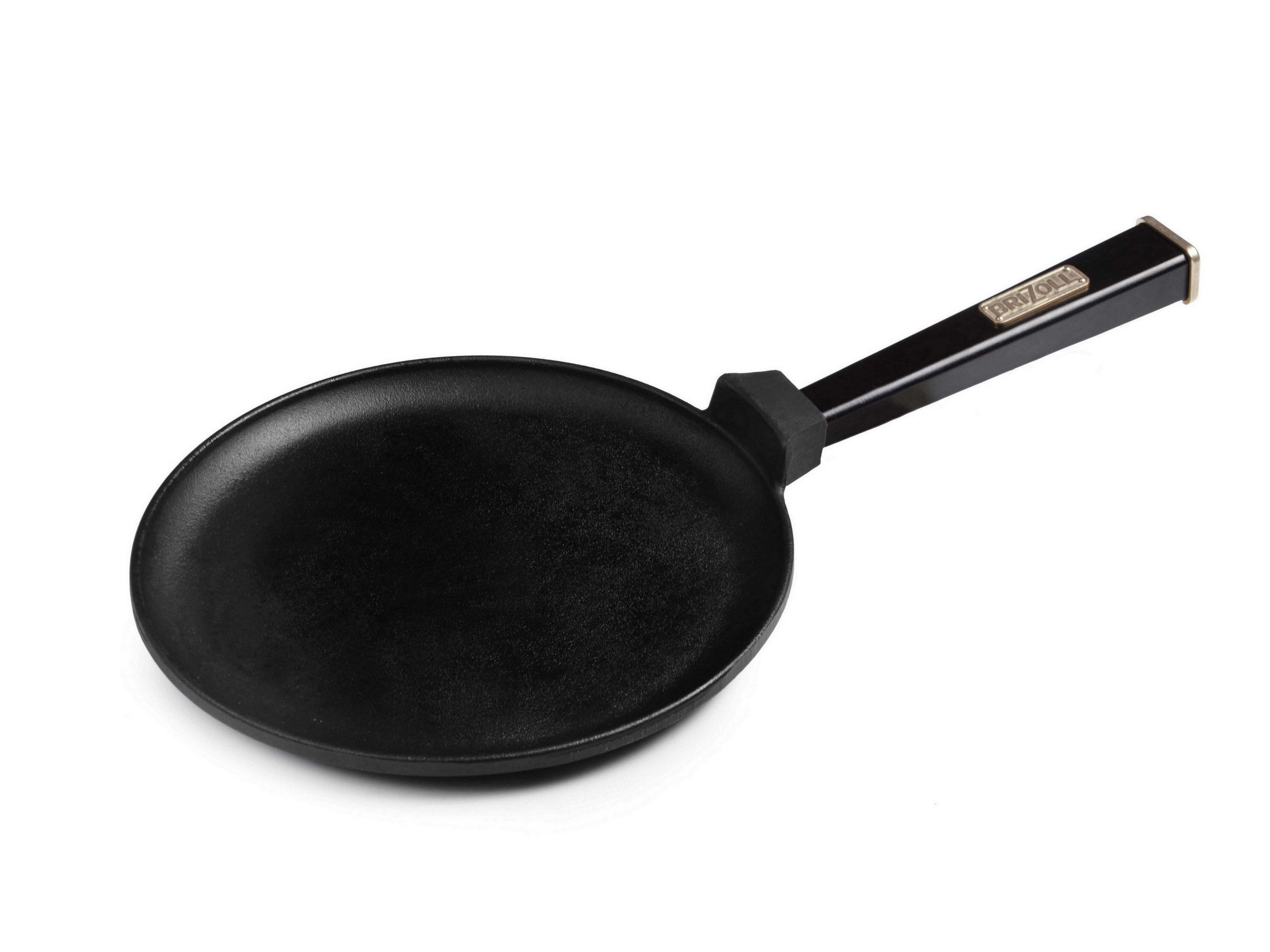 Блинница чугунная BRIZOLL Optima-Black, 220х15 мм O2215-P1 Блинница чугунная BRIZOLL Optima-Black, 220х15 мм O2215-P1