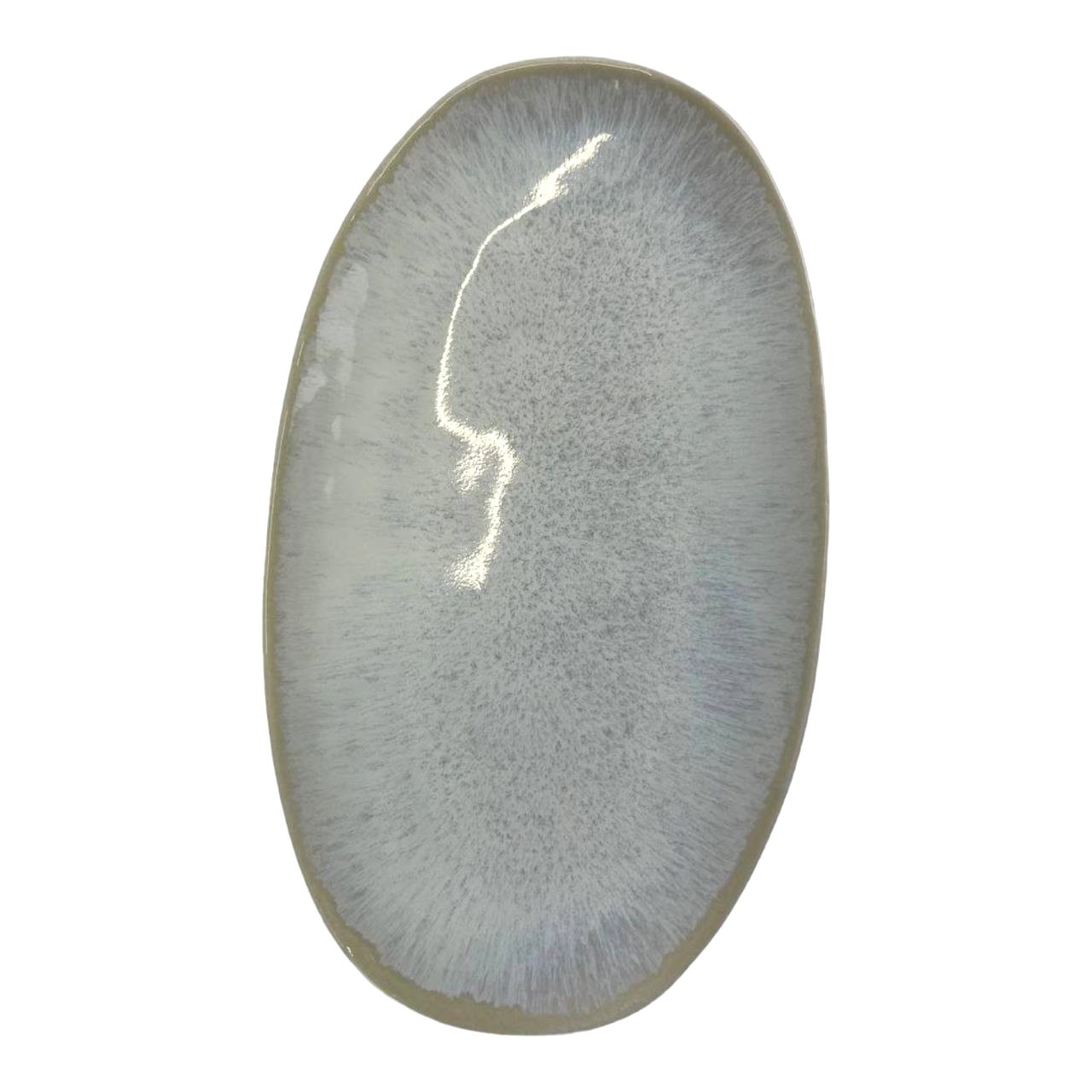 Тарілка Olens  овал 29х16.5х2.5см ,Уайт стоун