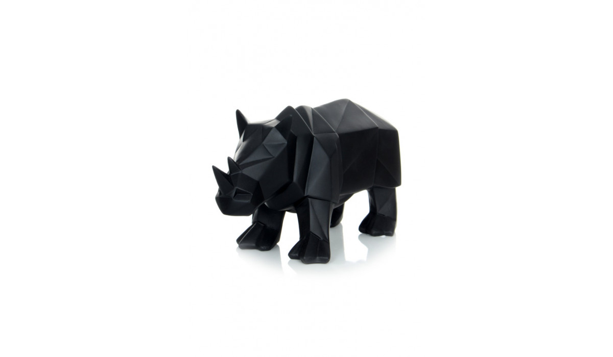 Скульптура Rhinoceros K110 Black 29,5 x 11,6 x 14,5 см Скульптура Rhinoceros K110 Black 29,5 x 11,6 x 14,5 см