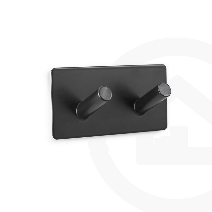 Крючок клейкий Fabrika ART DOUBLE BLACK
