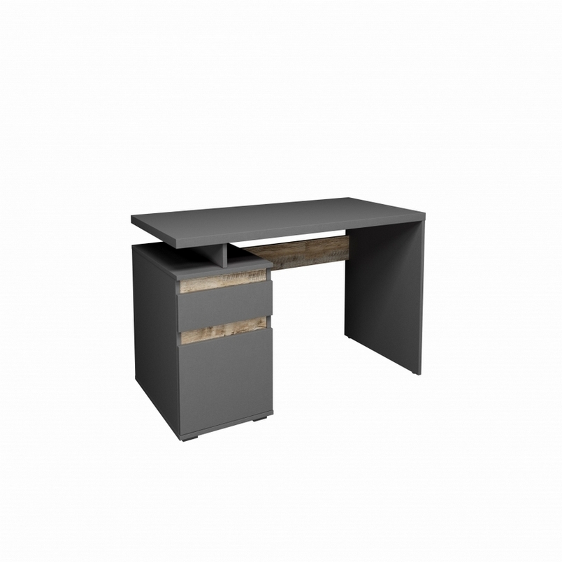 Комп'ютерний стіл Kubik Антрацит/Дуб Клондайк лівий Комп'ютерний стіл Kubik Антрацит/Дуб Клондайк лівий