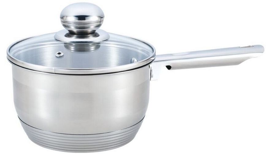 

Ковш с крышкой Edenberg 1.5 л EB-3033, Серебристый