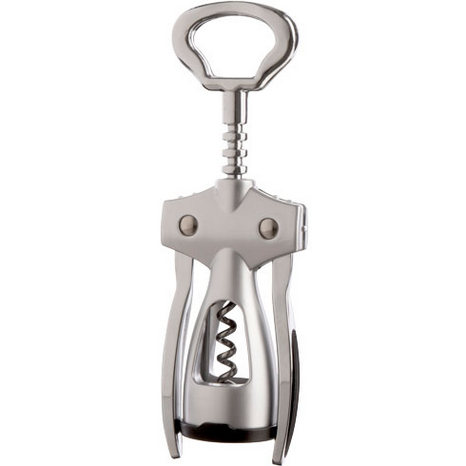Коркотяг-метелик Vacu Vi  Winged Corkscrew Silver