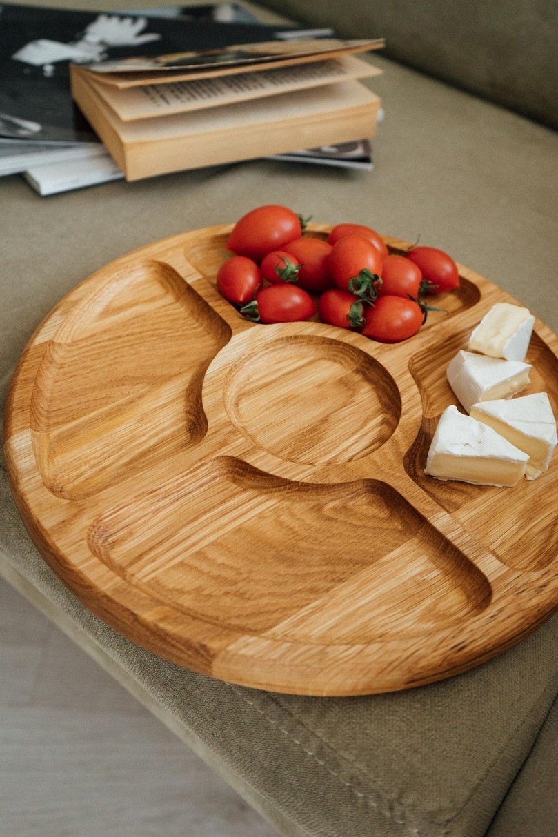 Менажниця Wood Decor  4 сири  30 см Менажниця Wood Decor  4 сири  30 см