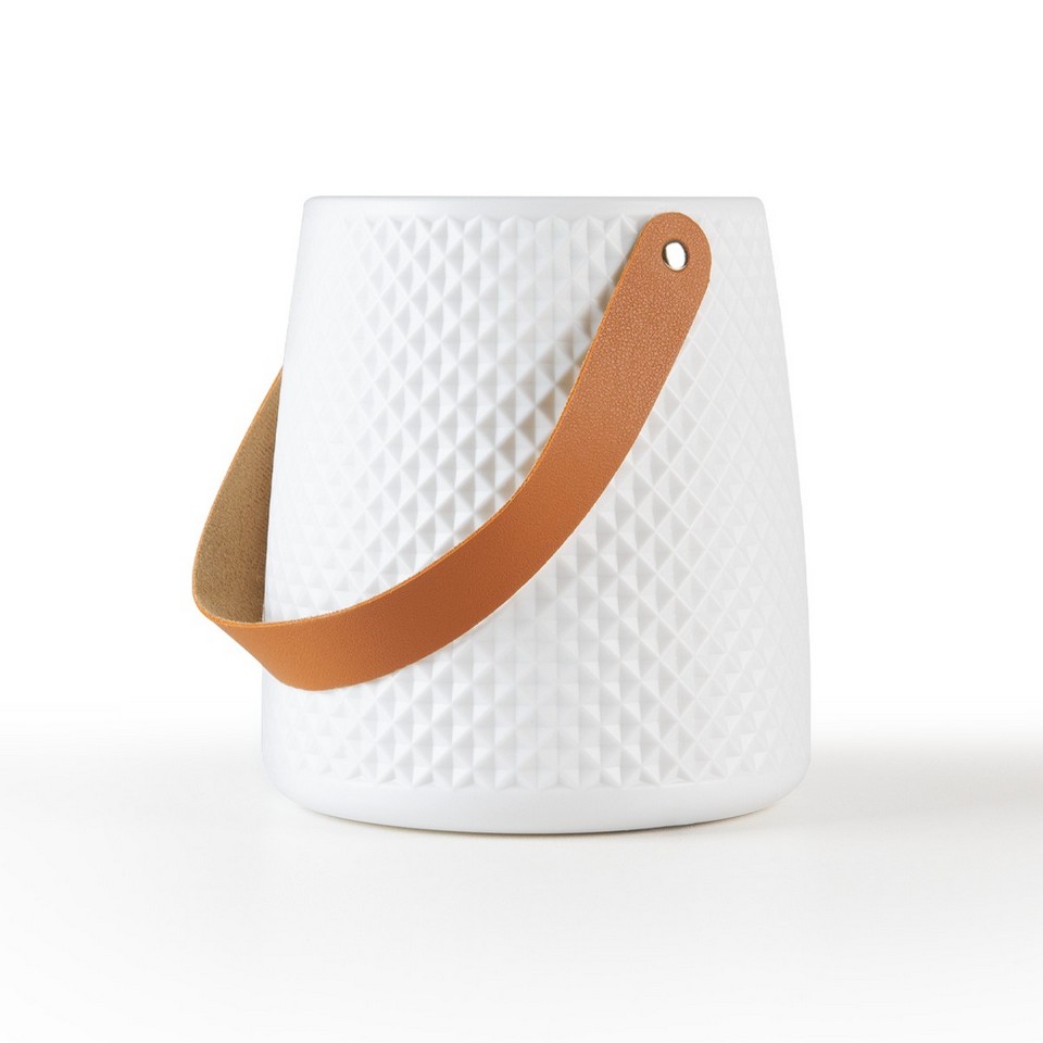 Ваза MVM DH-FLOWERS-10 160х115х175 мм белая