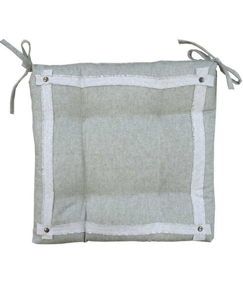 Подушка для стула Прованс Hygge Boa,100% хлопок 40х40  (13683)