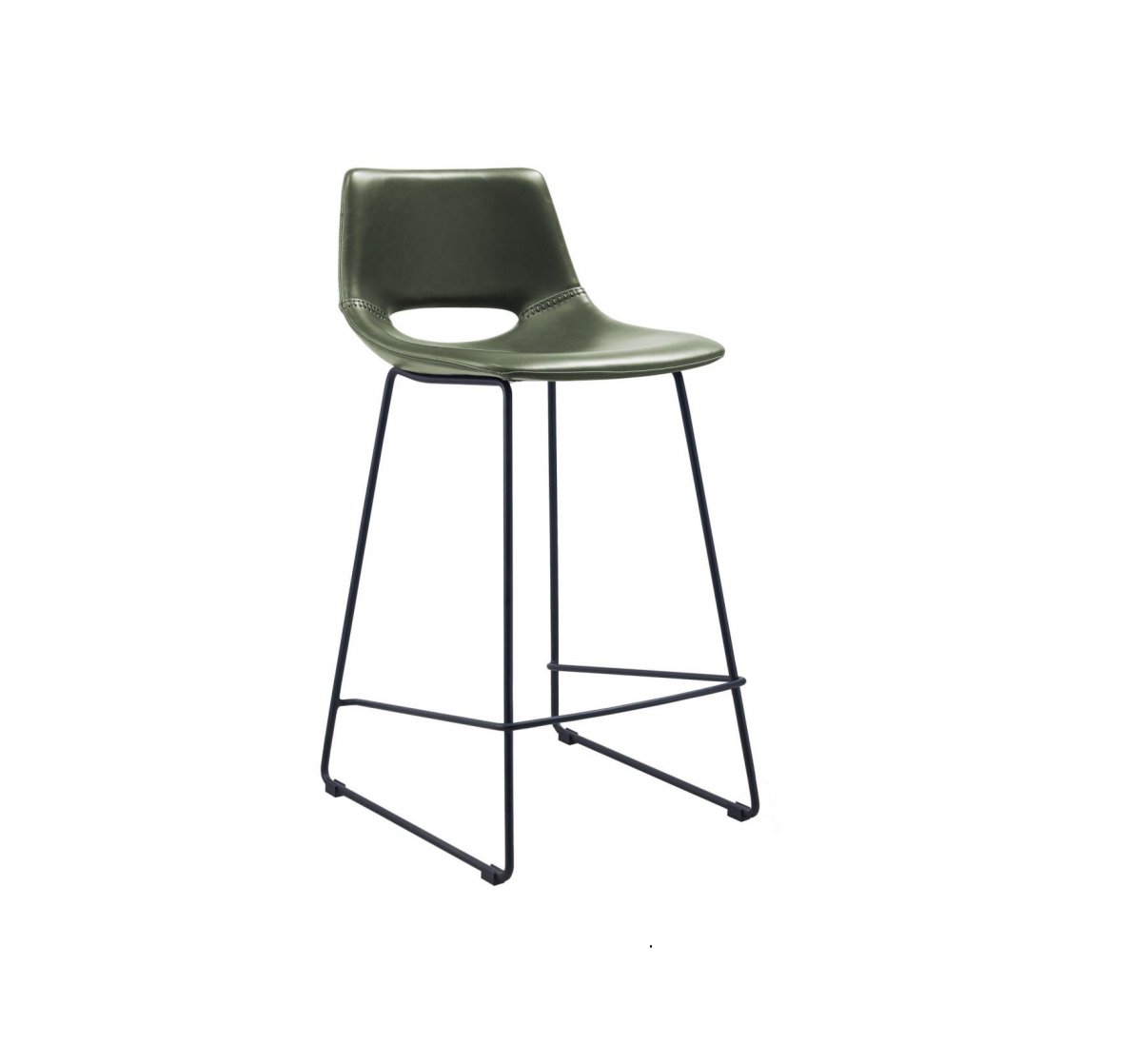 Полубарный стул  ZIGGY зеленый  CC0912U06H