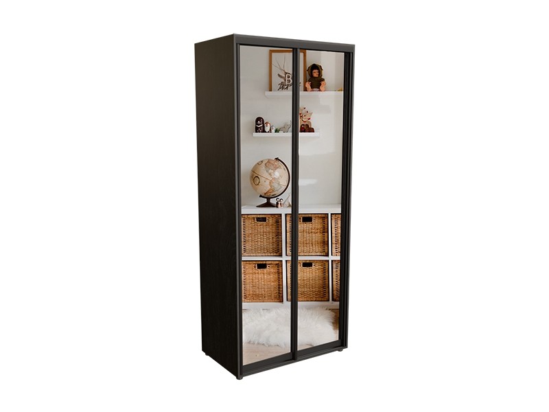 Шкаф-купе Optima  100х60х240 см Венге Магия Шкаф-купе Optima  100х60х240 см Венге Магия