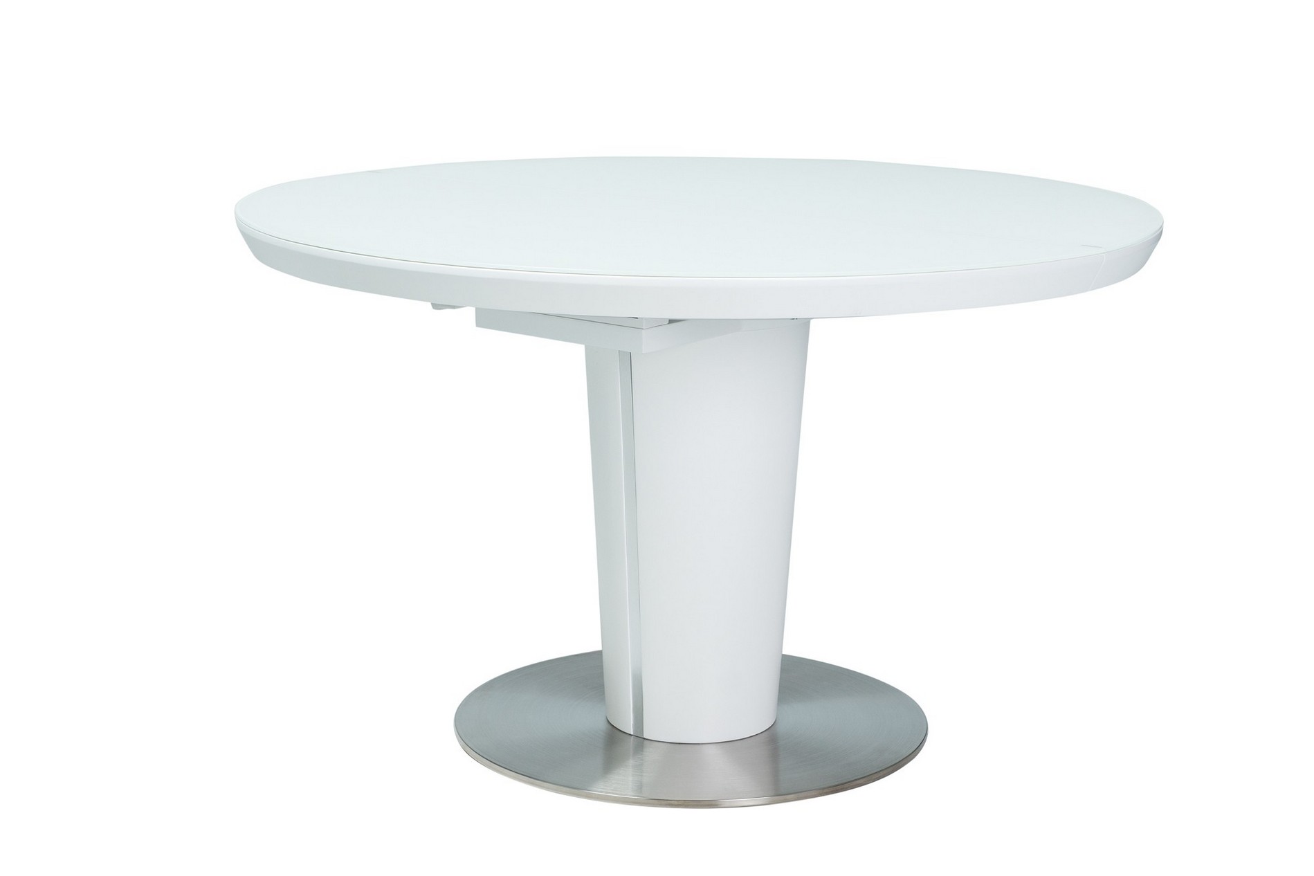 Стіл обідній Orbit 120(160)х120 Білий Стіл обідній Orbit 120(160)х120 Білий