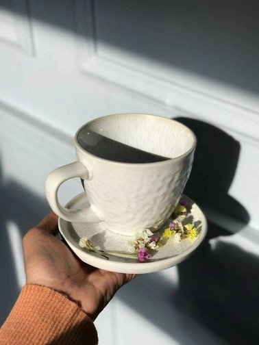 Чашка Olens  Уайт стоун, 400мл