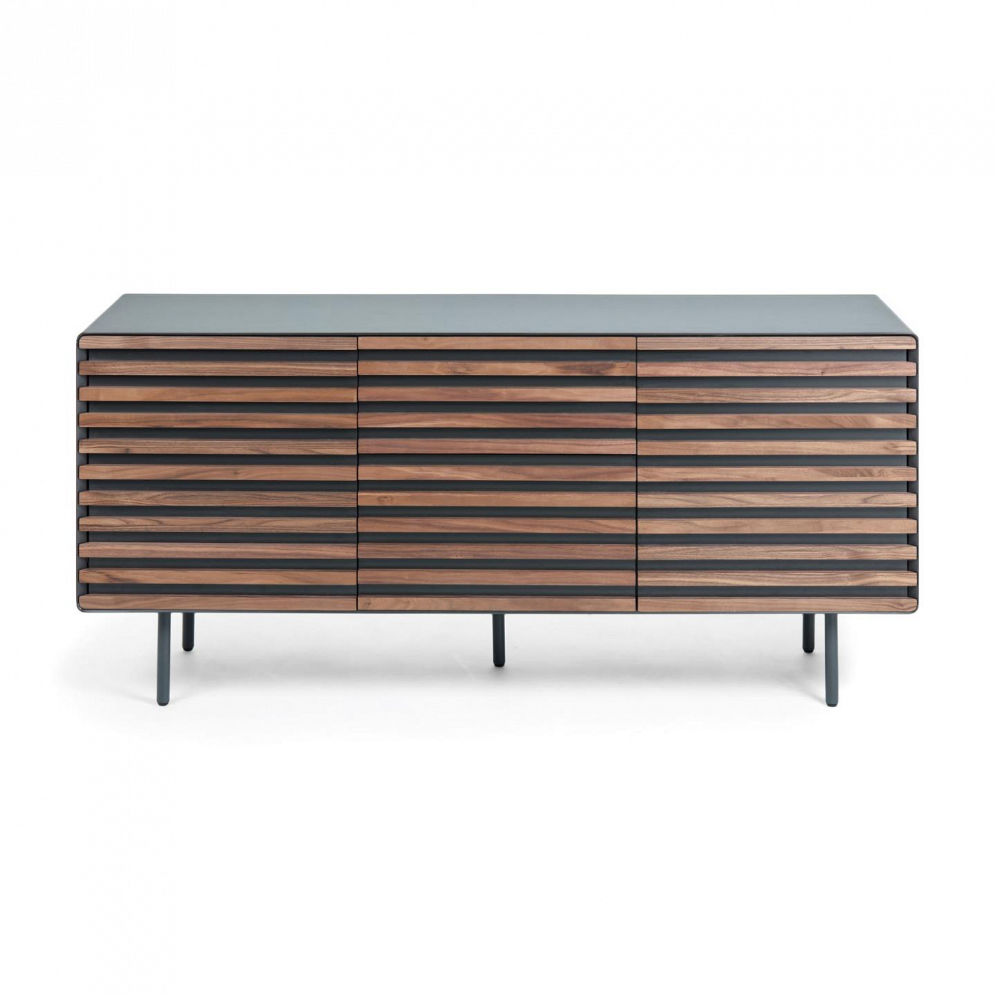 Комод MAHON графітовий 162х73  MH001L02