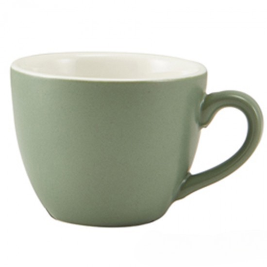 Чашка Matt Sage, Color Tea 90 мл зелёная матовая GenWare 6шт Чашка Matt Sage, Color Tea 90 мл зелёная матовая GenWare 6шт