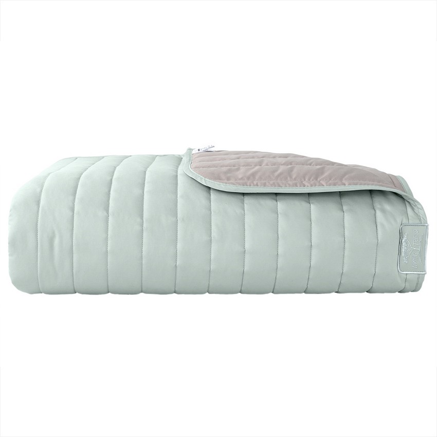 Покрывало Стиль Люкс ТМ IDEIA 220x240 см Мята/светло-серый Покрывало Стиль Люкс ТМ IDEIA 220x240 см Мята/светло-серый