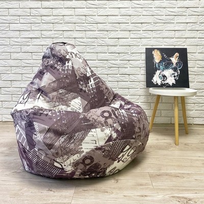 Кресло-груша велюр Окей, L 100x75 Кресло-груша велюр Окей, L 100x75