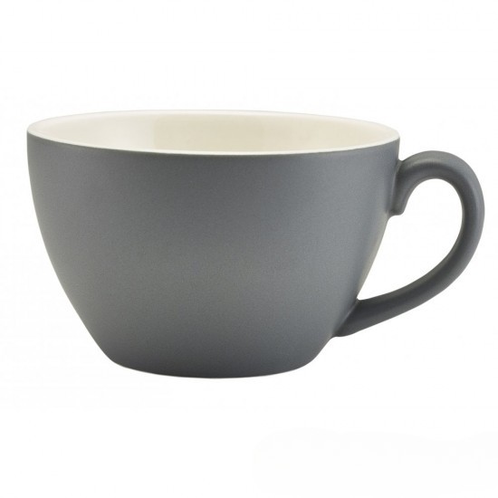 Чашка Color Tea 340 мл серая матовая GenWare 6шт Чашка Color Tea 340 мл серая матовая GenWare 6шт