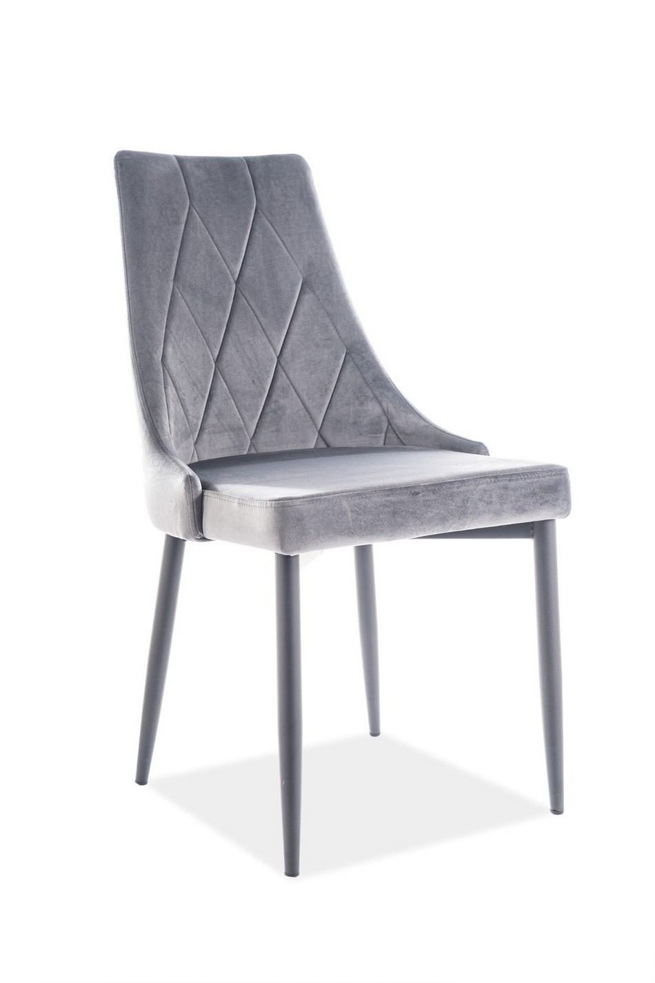 Стул Trix B Velvet Серый Стул Trix B Velvet Серый
