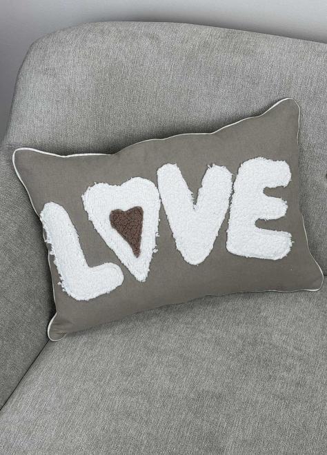 Подушка декоративная Прованс Love 35х50 см Подушка декоративная Прованс Love 35х50 см